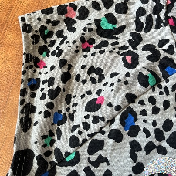 BNWOT Juicy Couture gray animal print sleeveless top - Picture 4 of 12